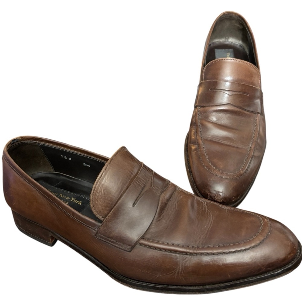 To Boot New York Adam Derrick Dress Shoes Mens Size 8.5 Loafers Italy